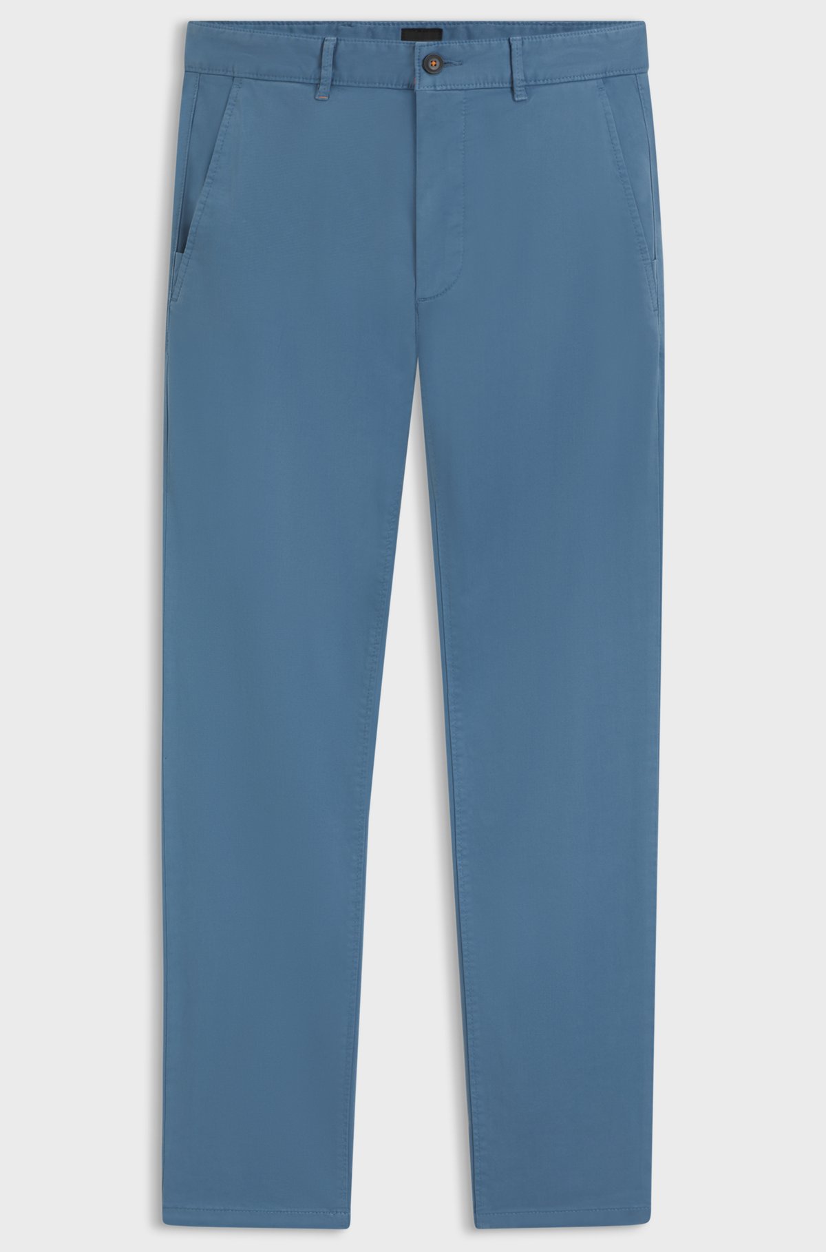 Slim-fit chinos, Light Blue