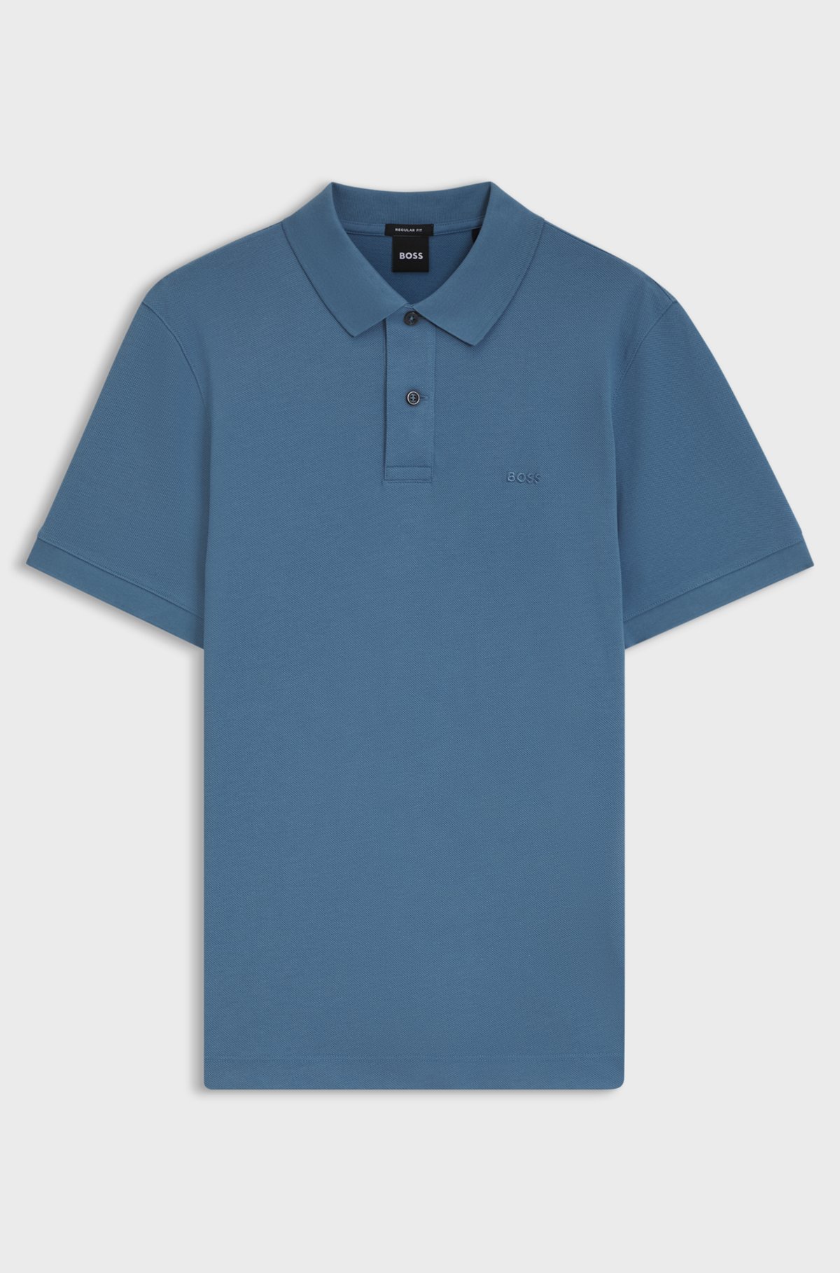 Pallas cotton polo shirt, Blue