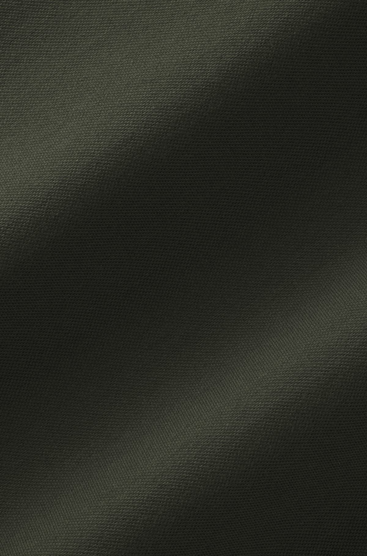 BOSS BY BECKHAM polo shirt in cotton and silk, Dark Green