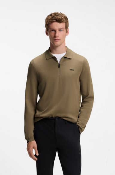 Cotton sweater, Light Brown