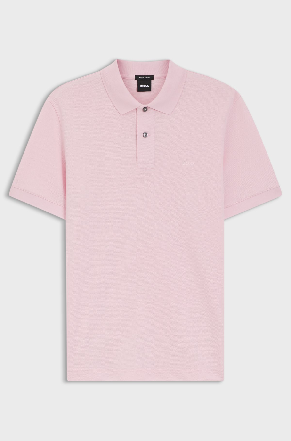 Pallas cotton polo shirt, Light Pink