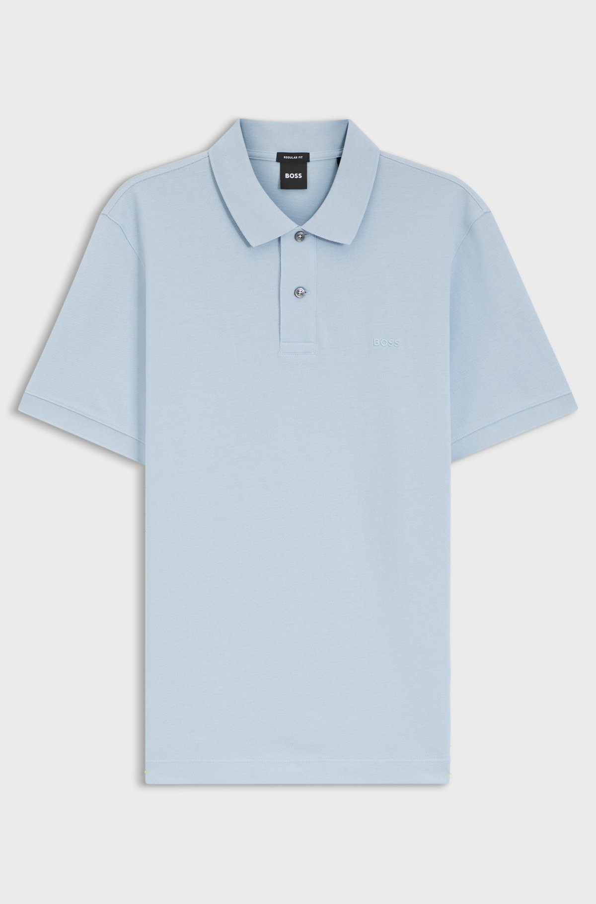 Pallas cotton polo shirt, Light Blue