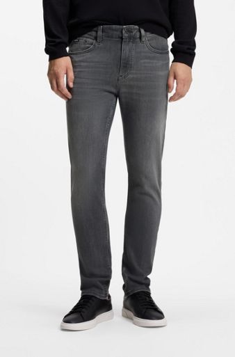Delaware slim-fit jeans, Grey