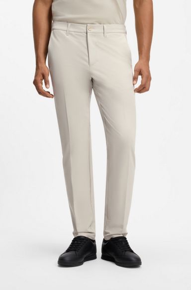 Slim-fit trousers, Light Beige