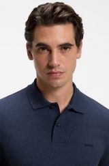 Pallas cotton polo shirt, Dark Blue
