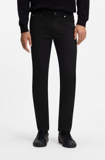 Delaware slim-fit jeans, Black