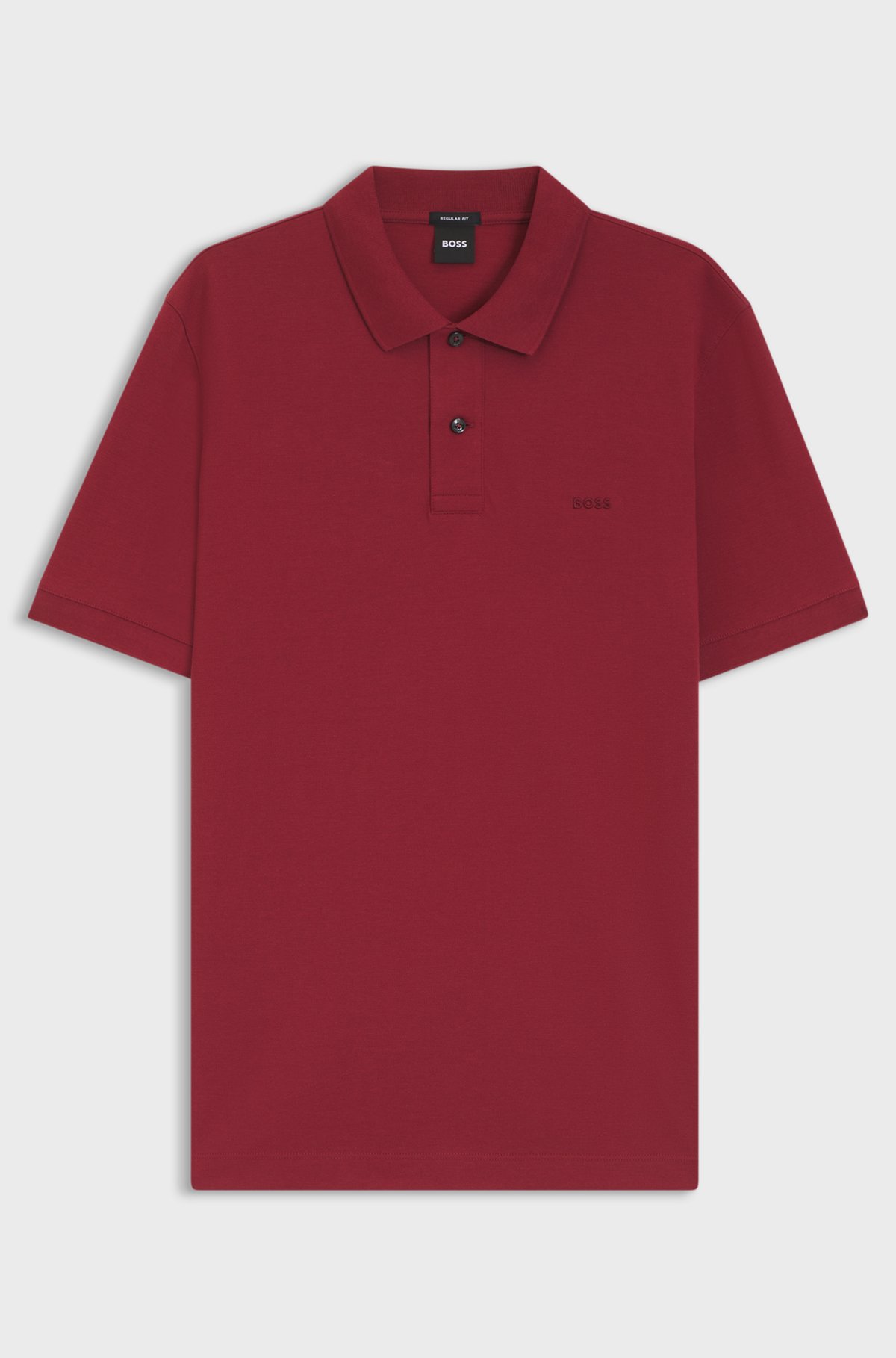 Pallas cotton polo shirt, Red