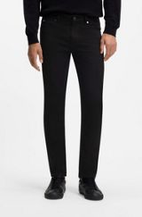 Delaware slim-fit jeans, Black