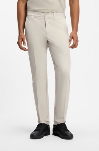 Slim-fit trousers, Light Beige