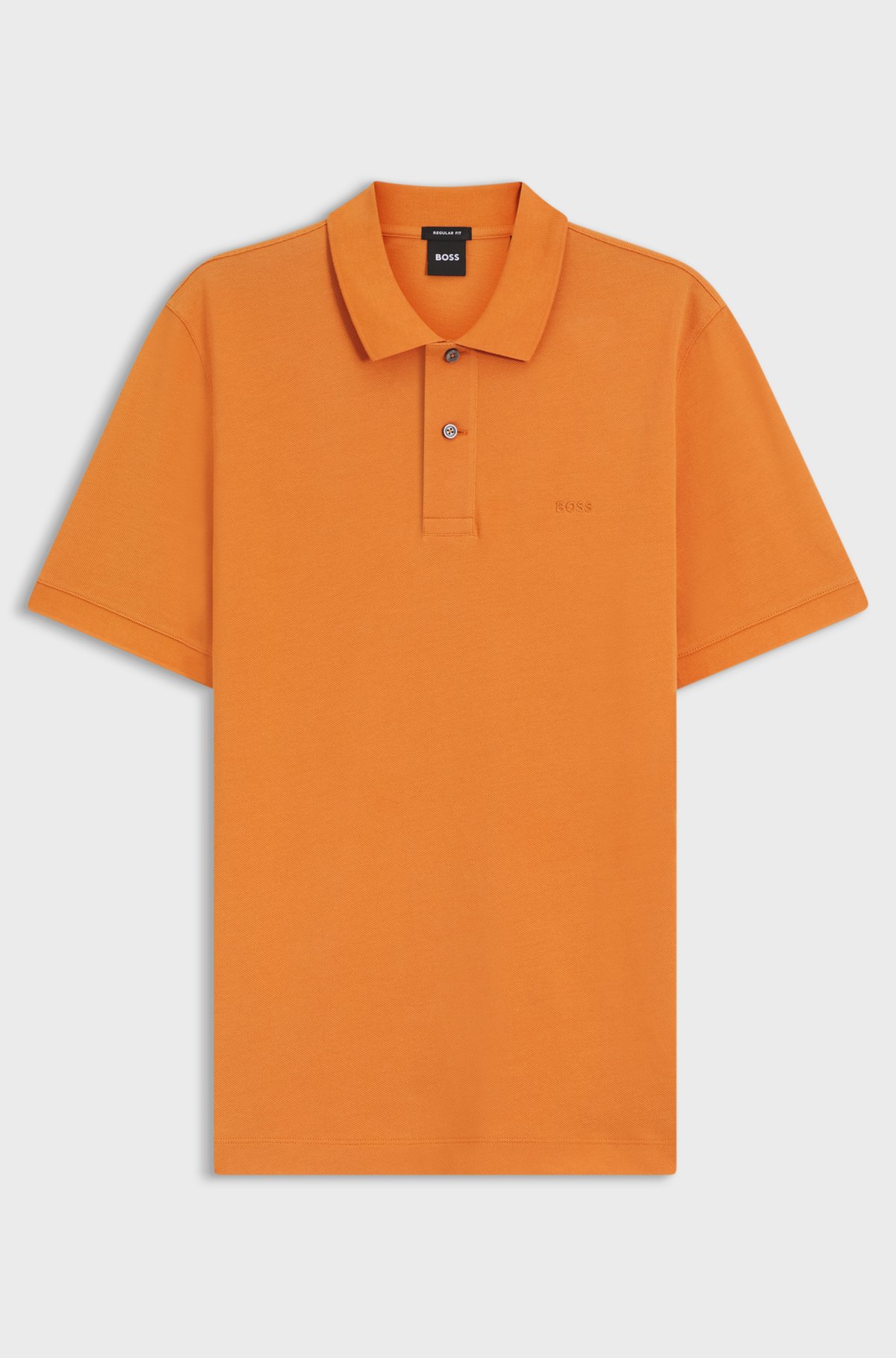 Pallas cotton polo shirt, Orange