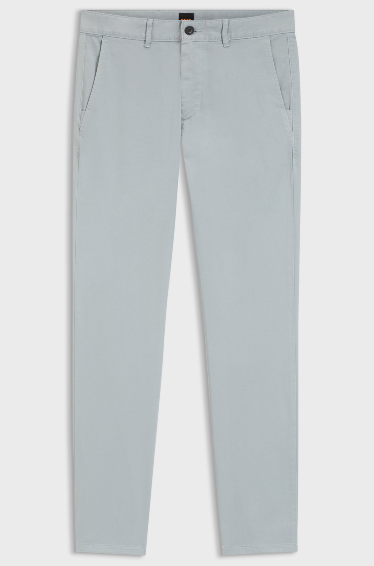 Slim-fit chinos, Light Grey