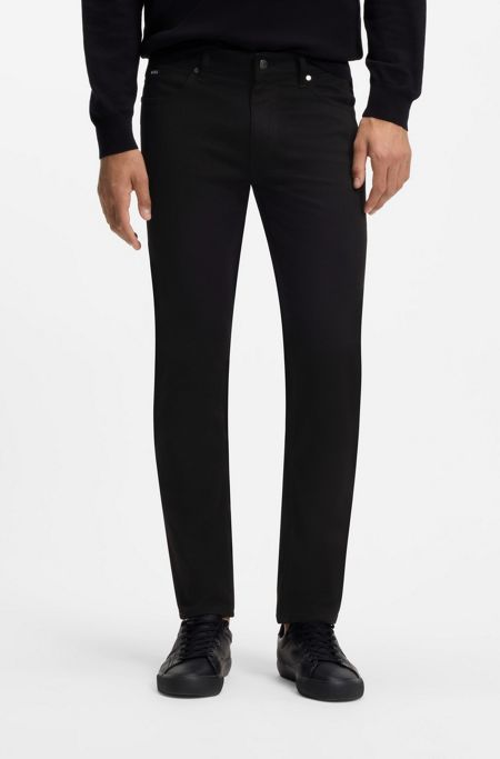 Delaware slim-fit jeans, Black
