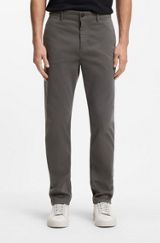Tapered-fit chinos, Dark Grey