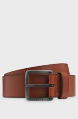 Leather belt, Brown