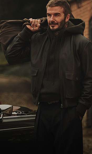 Discover Beckham x BOSS campaign