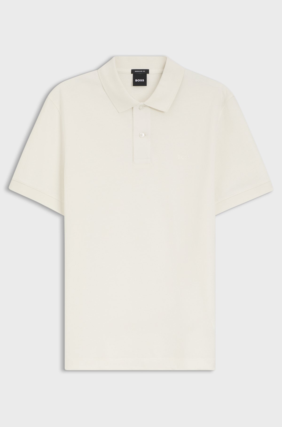 Pallas cotton polo shirt, Natural