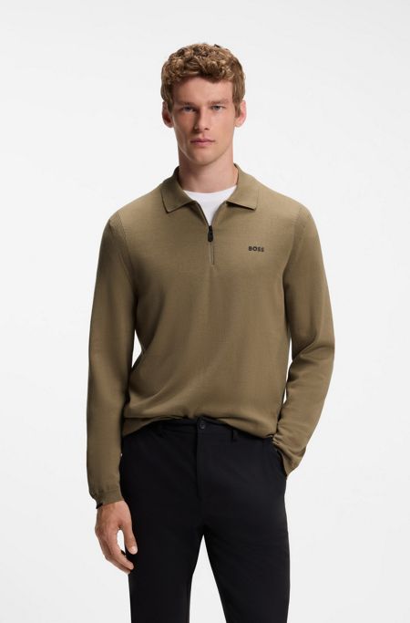 Cotton sweater, Light Brown