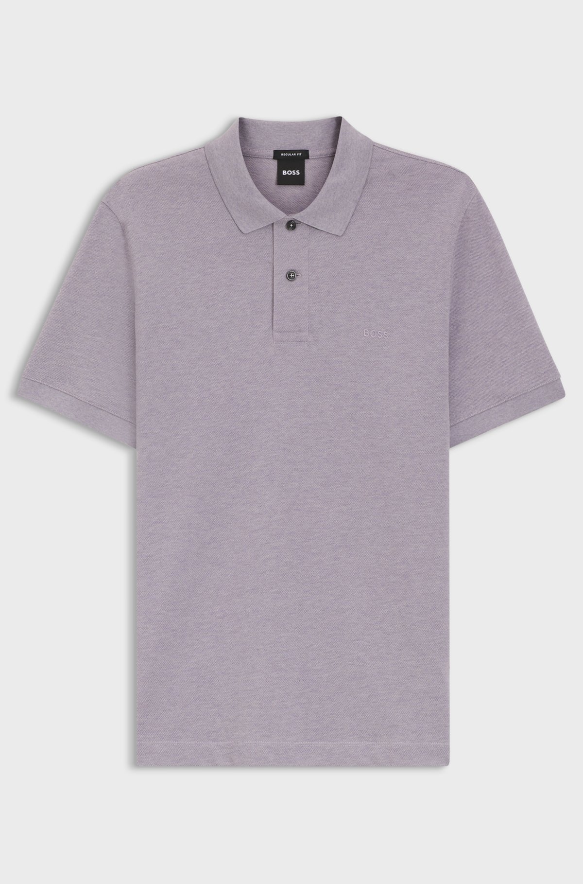Pallas cotton polo shirt, Purple