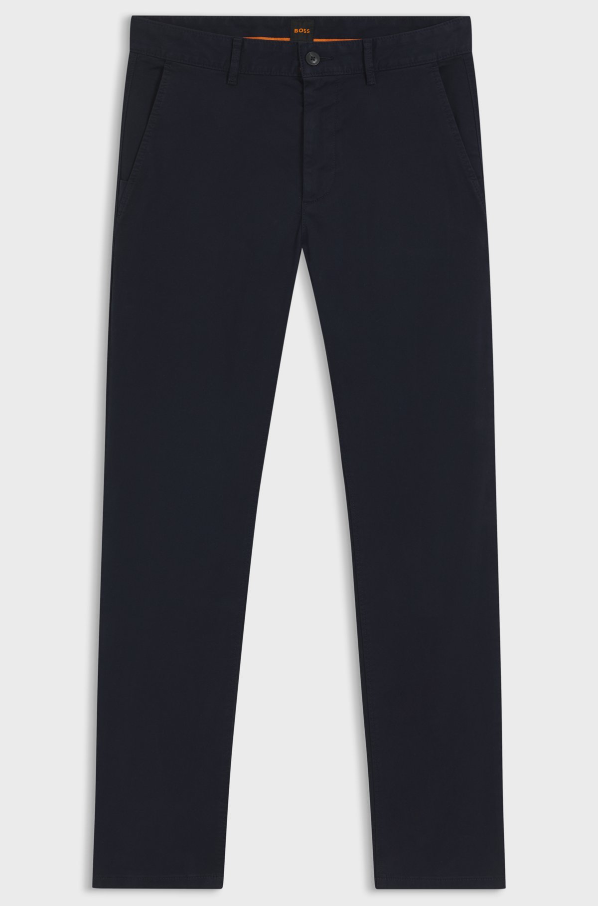 Slim-fit chinos, Dark Blue