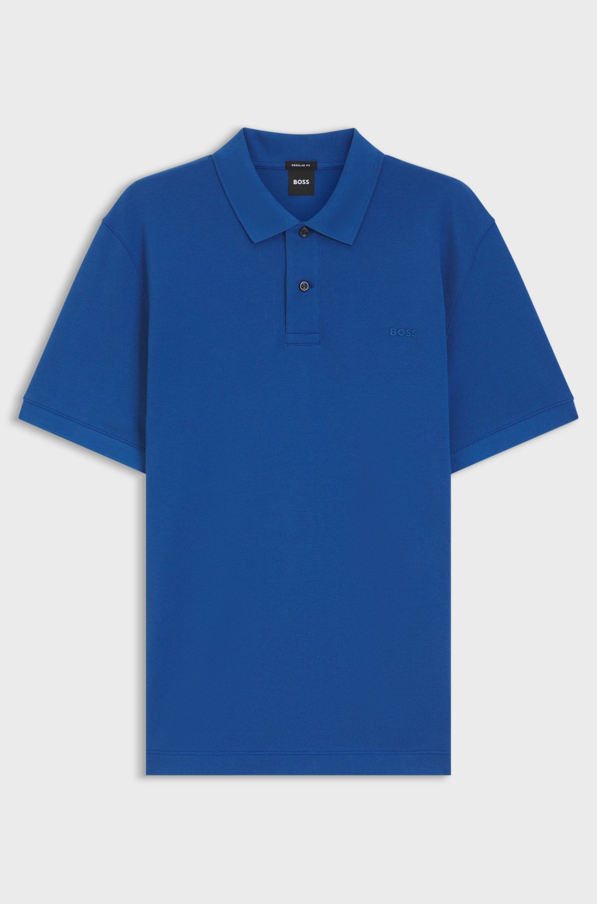 Pallas cotton polo shirt, Blue