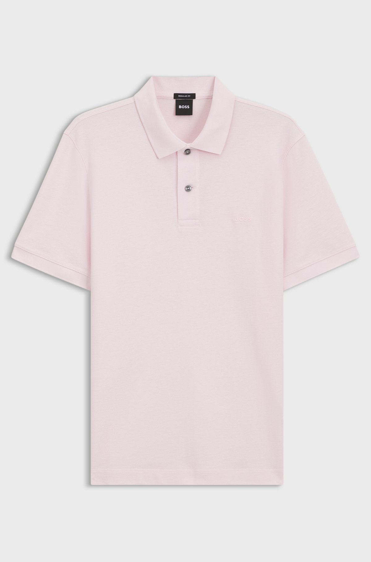 Pallas cotton polo shirt, Light Pink