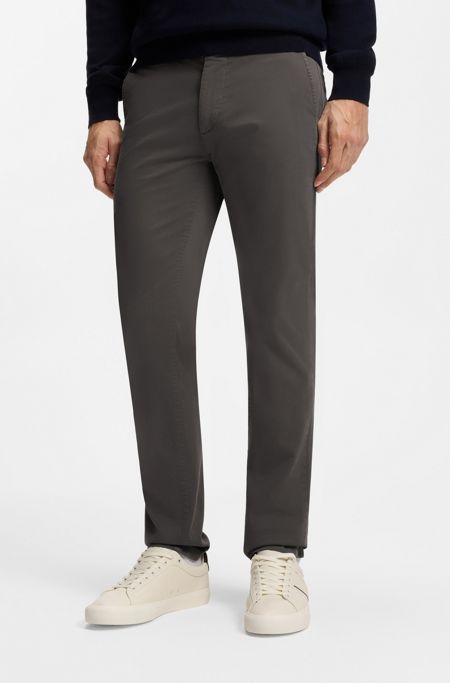 Slim-fit chinos, Dark Grey