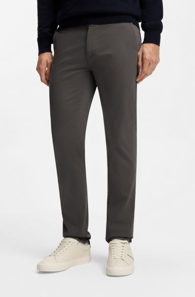 Slim-fit chinos, Dark Grey