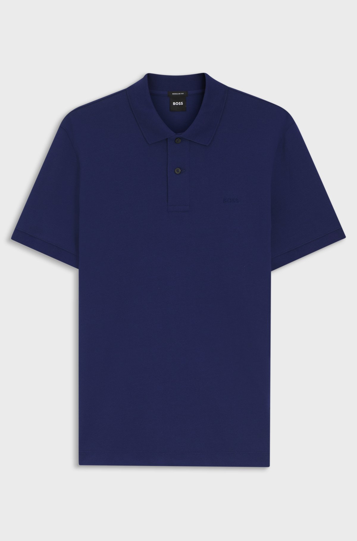Pallas cotton polo shirt, Dark Blue