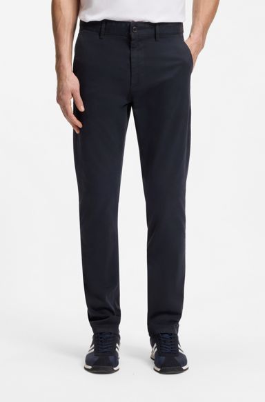 Slim-fit chinos, Dark Blue