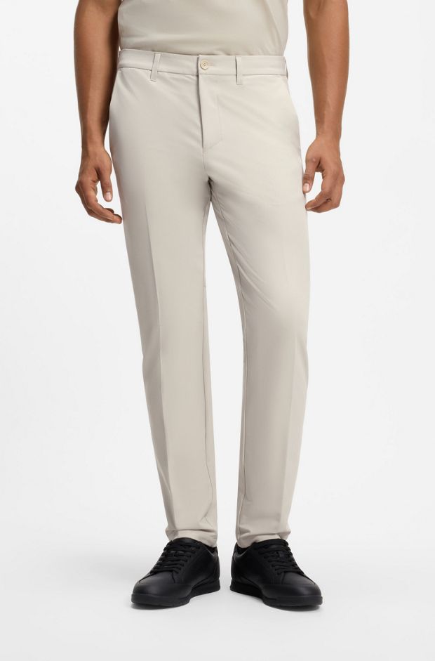 Slim-fit trousers, Light Beige