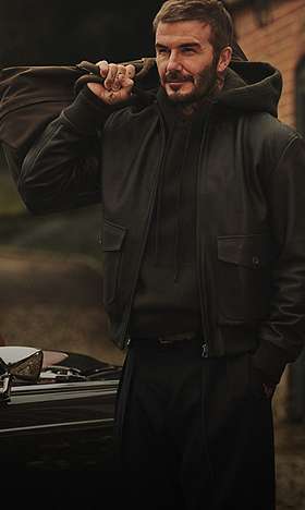 Discover Beckham x BOSS campaign