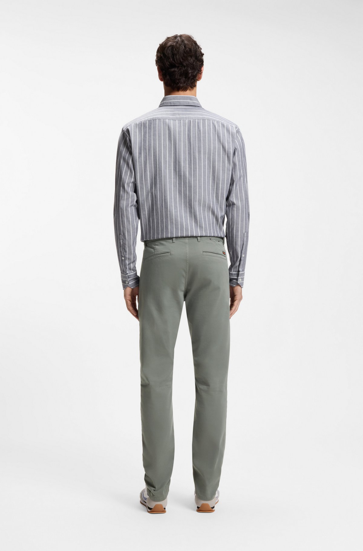 Slim-fit chinos, Light Grey