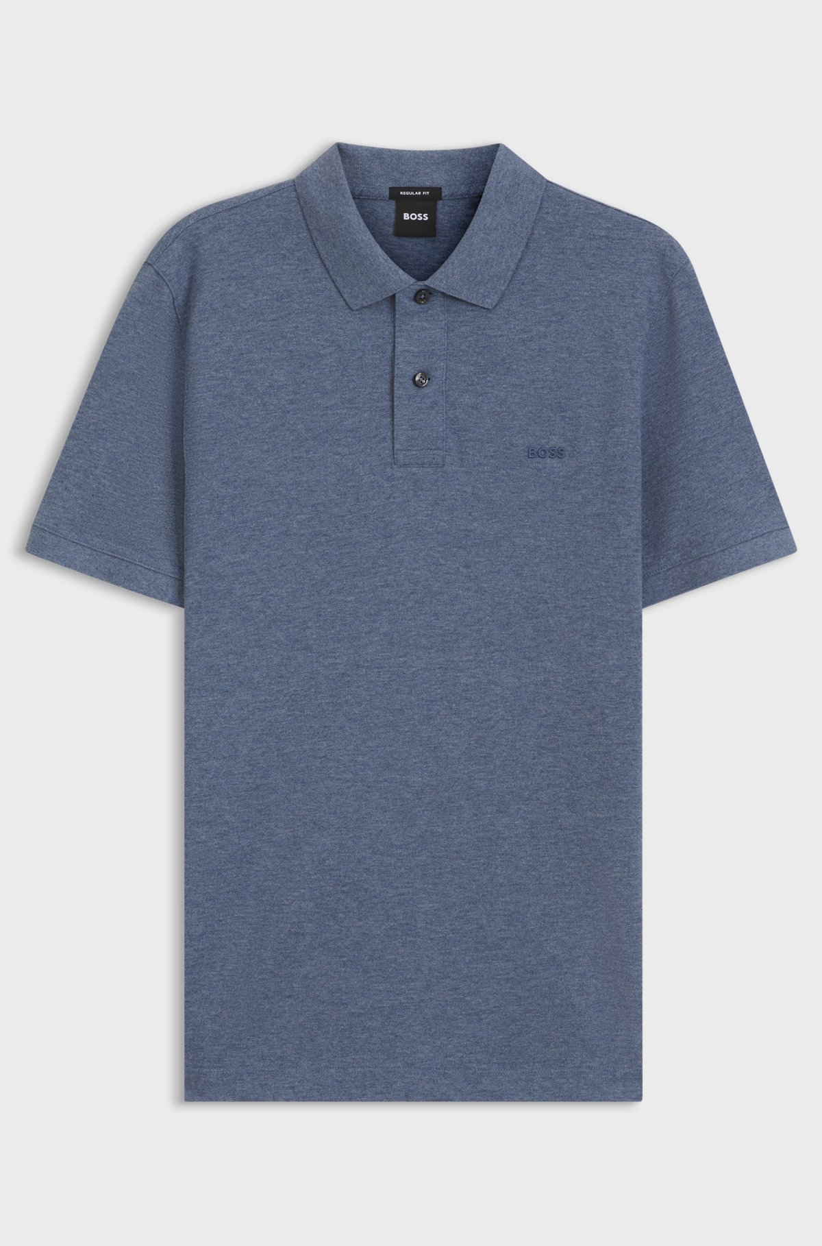 Pallas cotton polo shirt, Blue