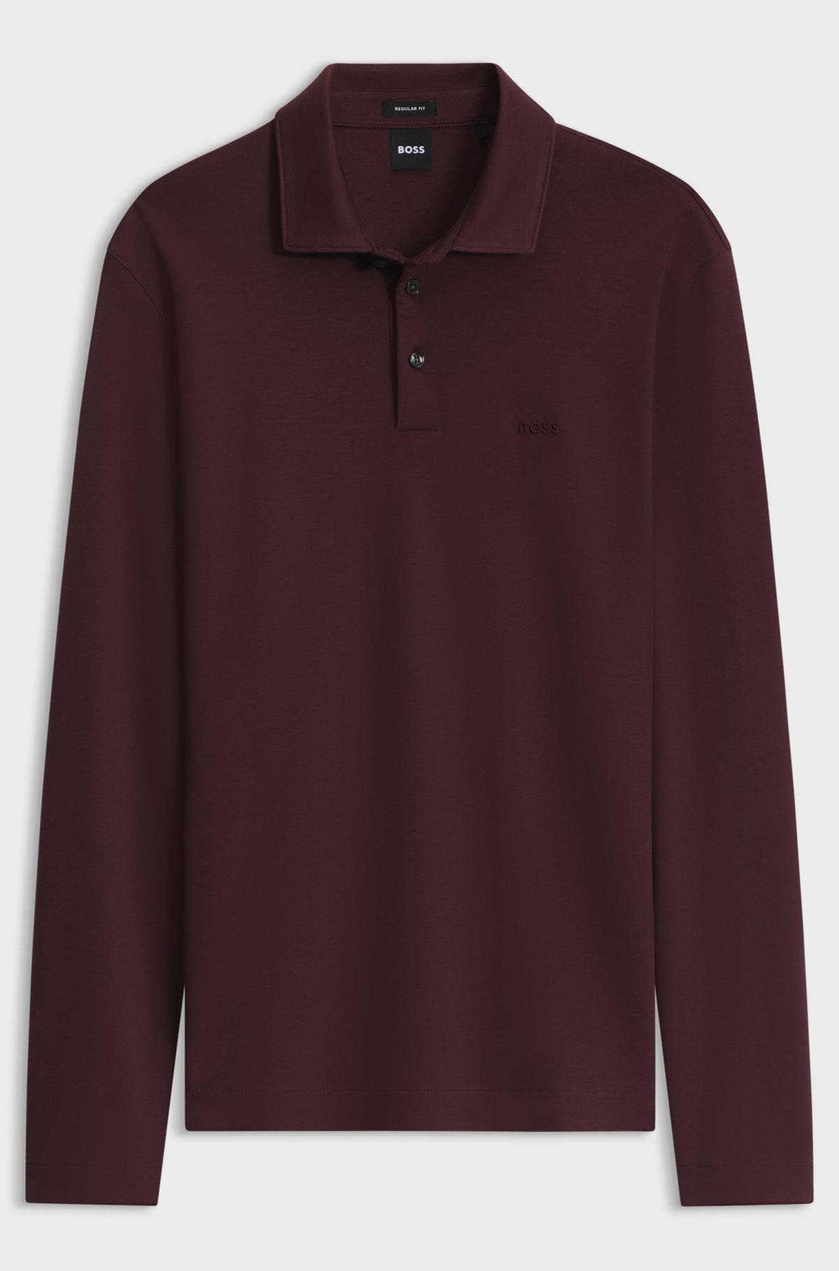Pallas cotton polo shirt, Dark Brown